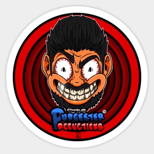 "Pudgester Productions" Logo Sticker